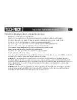 Preview for 3 page of Technika MP-709 PVB User Manual