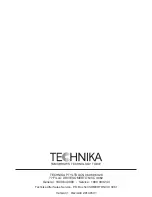 Preview for 18 page of Technika T45SOG Instructions For Use And Installation