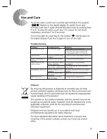 Preview for 11 page of Technika TB10900SS-2 Bellissimo Instructions For Use And Installation