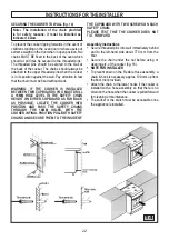 Preview for 22 page of Technika TEG64U Operating And Installation Instructions