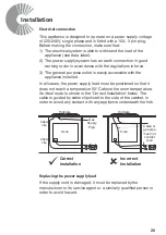 Предварительный просмотр 20 страницы Technika TGC6G Series Instructions For Use And Installation