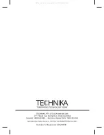 Предварительный просмотр 22 страницы Technika TGC6GSS Instructions For Use And Installation