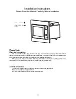 Preview for 10 page of Technika WD905 Instruction Manual