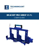 Technimount System BRACKET PRO 121-FL Series User Manual предпросмотр