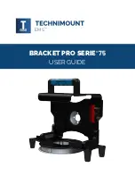 Предварительный просмотр 1 страницы Technimount System BRACKET PRO 75 Series User Manual