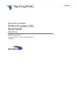 TechnipFMC Proline Promass 300 EtherNet/IP Manual preview