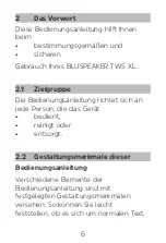 Preview for 6 page of TechniSat BLUSPEAKER TWS XL User Manual