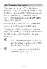 Preview for 52 page of TechniSat BLUSPEAKER TWS Manual