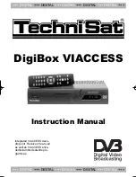 TechniSat DigiBox VIACCESS Instruction Manual предпросмотр