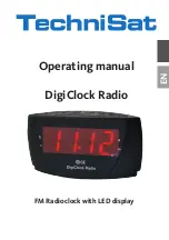 Preview for 5 page of TechniSat DigiClock Radio Operating Manual