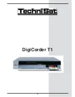 Preview for 61 page of TechniSat DigiCorder T1 Operating Manual