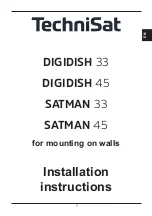 Предварительный просмотр 7 страницы TechniSat DIGIDISH 33 Installation Instructions Manual