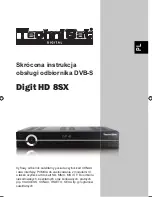 Preview for 17 page of TechniSat Digit HD 8SX Short Instructions