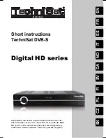 TechniSat Digital HD series Short Instructions preview