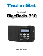 TechniSat DigitRadio 210 Manual preview