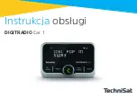 TechniSat DIGITRADIO Car 1 Manual предпросмотр