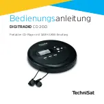 Предварительный просмотр 3 страницы TechniSat DIGITRADIO CD 2GO Instruction Manual