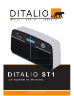 TechniSat DITALIO ST1 English Manual preview