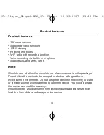 Preview for 3 page of TechniSat Mp4 player User Manual