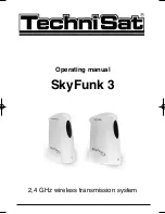 Предварительный просмотр 1 страницы TechniSat SkyFunk 3 Operating Manual