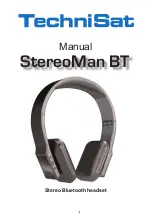 Предварительный просмотр 1 страницы TechniSat StereoMan BT Manual