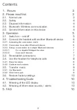 Предварительный просмотр 2 страницы TechniSat StereoMan BT Manual