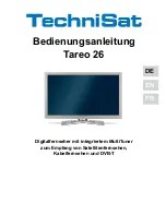 TechniSat Tareo 26 Operating Instructions Manual preview