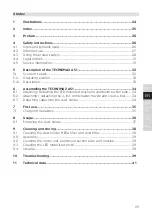 Предварительный просмотр 25 страницы TechniSat TECHNIMAX AS1 Instruction Manual