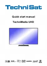 TechniSat TechniMedia UHD Quick Start Manual preview