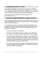 Preview for 8 page of TechniSat USB Wireless LAN Adapter User Manual