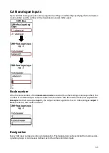 Preview for 65 page of Technische Alternative CAN-EZ3 General Information, Installation And Connection, Relevant Functions
