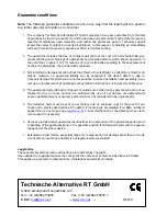 Preview for 28 page of Technische Alternative RAS PLUS DL Operation, Programming, Installation Instructions