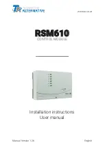 Technische Alternative RSM610 Installation Instructions And User Manual preview