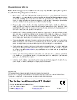 Preview for 68 page of Technische Alternative UVR 63H Operation And Installation Manual