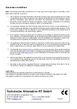 Preview for 68 page of Technische Alternative UVR1611K-N-D Operation,Programming And Installation Instructions