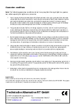 Preview for 8 page of Technische Alternative WNA TL-MR3020 Installation Manual