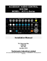 Technisonic Industries Limited A711 L-Series Installation Manual preview