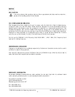 Preview for 7 page of Technisonic Industries Limited TFM-550 Installation And Operating Instructions Manual