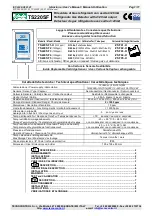 Techno Control TS220S F1-H User Manual preview