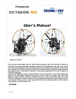 Techno-fly OCTAGON 190 User Manual preview