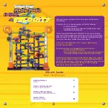 Предварительный просмотр 4 страницы Techno Gears Marble Mania Dual Velocity Instruction Manual