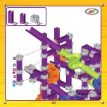 Предварительный просмотр 42 страницы Techno Gears Marble Mania Dual Velocity Instruction Manual