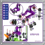 Предварительный просмотр 39 страницы Techno Gears Marble Mania Mega Instruction Manual