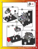 Предварительный просмотр 11 страницы Techno Gears Marble Mania Twin Turbo TRAX Instruction Manual