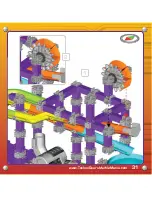 Предварительный просмотр 31 страницы Techno Gears marble mania Vortex Instruction Manual