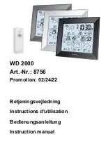 Preview for 1 page of Techno Line 8756 Instruction Manual