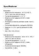 Preview for 73 page of Techno Line 8756 Instruction Manual