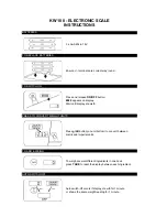 Techno Line KW 100 Instructions preview