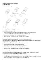 Techno Line WS 7024 Instruction Manual предпросмотр