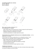 Предварительный просмотр 5 страницы Techno Line WS 7024 Instruction Manual